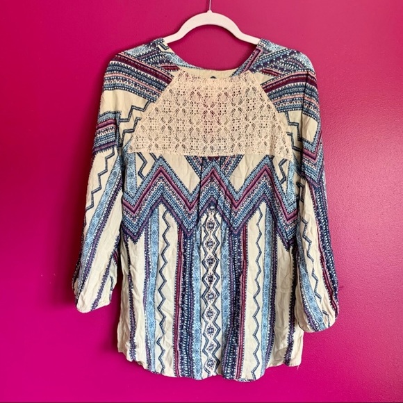 Anthropologie Fig and Flower Tunic - Picture 3 of 6